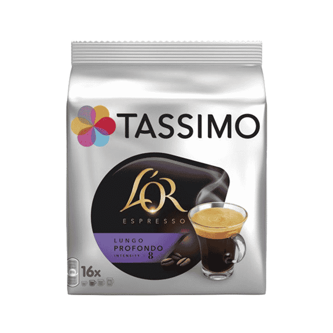 Cápsulas Tassimo® L’or® Lungo Profondo 16 unid. 1