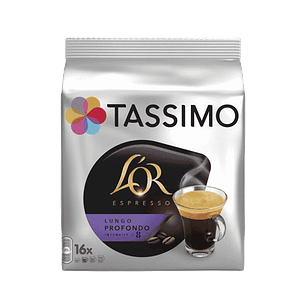 Cápsulas Tassimo® L’or® Lungo Profondo 16 unid.
