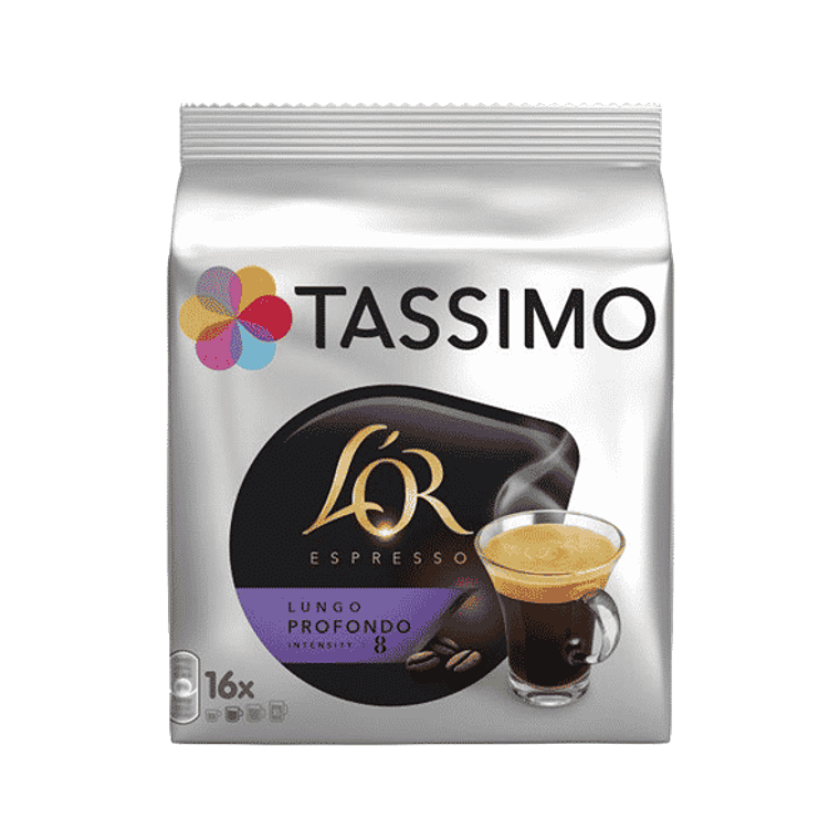 Cápsulas Tassimo® L’or® Lungo Profondo 16 unid. 1
