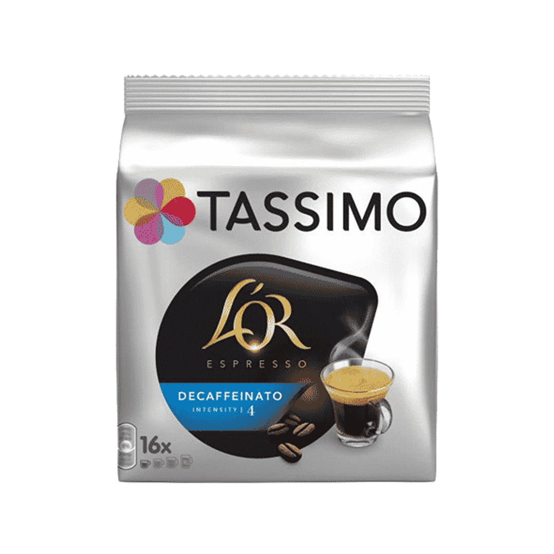 Cápsulas Tassimo® L’or® Decaf 16 unid. 1