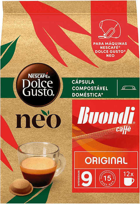 Capsulas Nescafé® Dolce Gusto® NEO Espresso Intense 9  unid.
