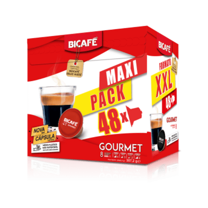 Cápsulas Compatíveis Dolce Gusto® Bicafé® Gourmet Maxi Pack 48 unid. 1