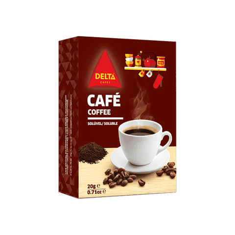 Café Solúvel Delta Cafés® 10 x 2g