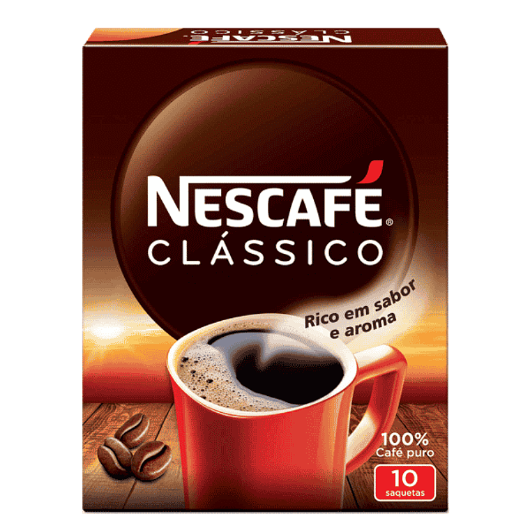 Solúvel Nescafé® Classico 10 x 2g 1