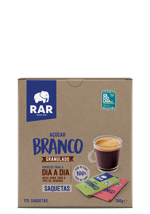  250 Sticks Açúcar Branco Granulado Rar 