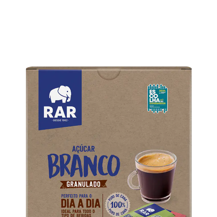  250 Sticks Açúcar Branco Granulado Rar  1