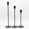 Black Candlestick Set