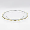 Charger Plate with Gold Spheres