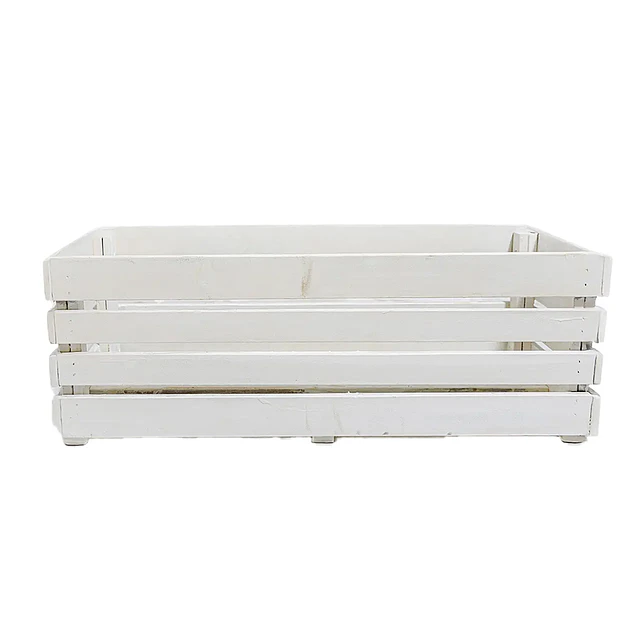 White Wooden Box