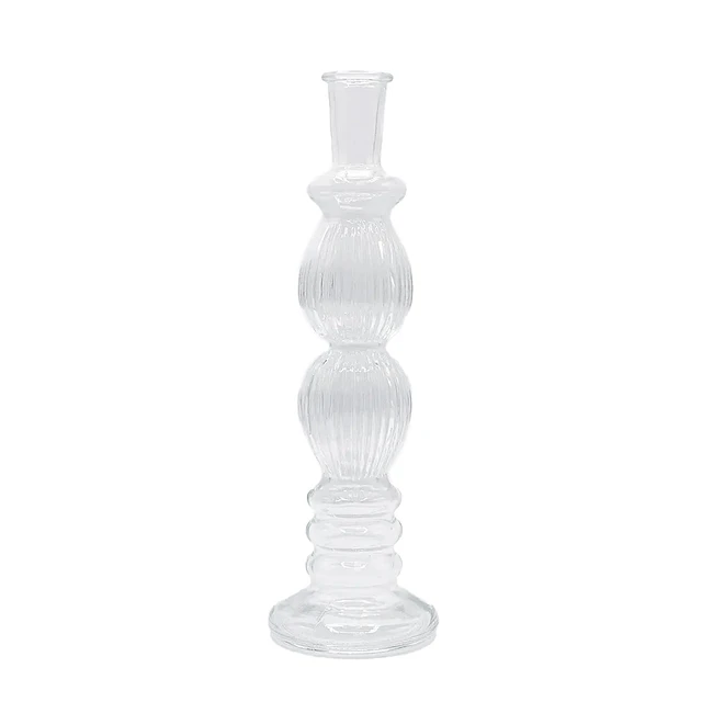 Glass Candlestick