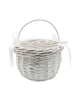 Traditional Basket White