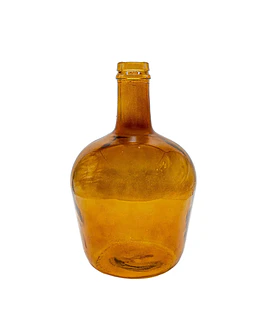 Amber Glass Jar