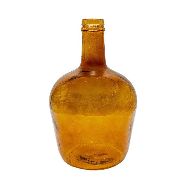 Amber Glass Jar