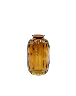 Amber Glass Jar
