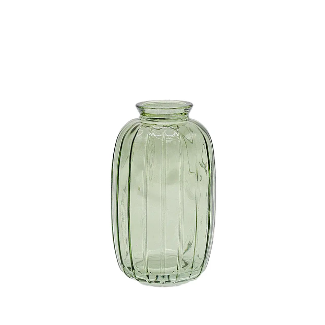 Green Glass Jar