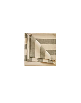Striped Green Napkin