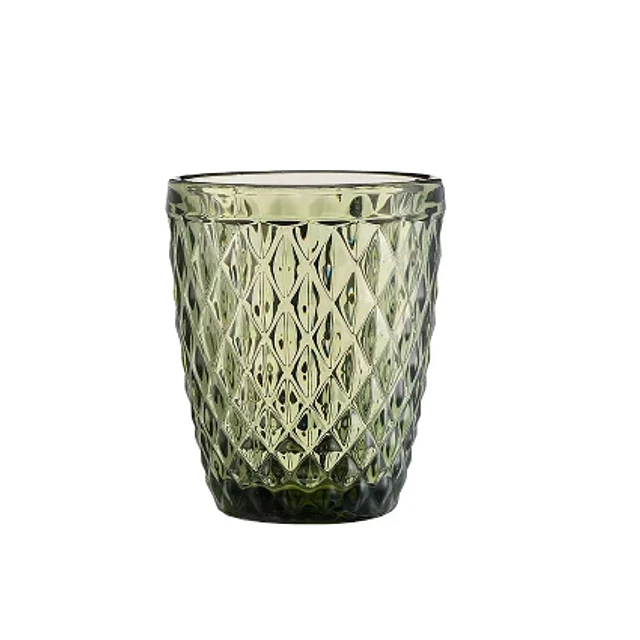 Olive Green Glass