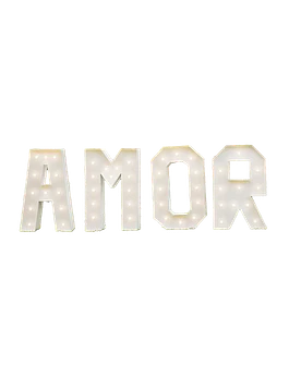 Illuminated Letters AMOR
