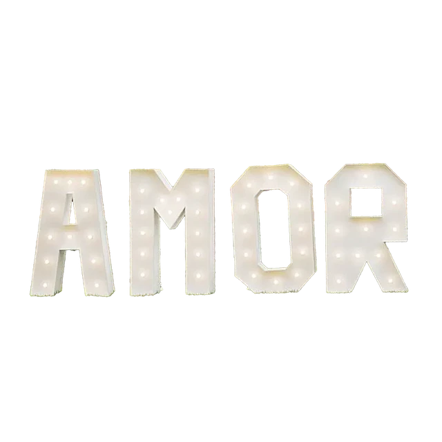 Illuminated Letters AMOR