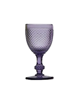 Purple Vista Alegre Glass