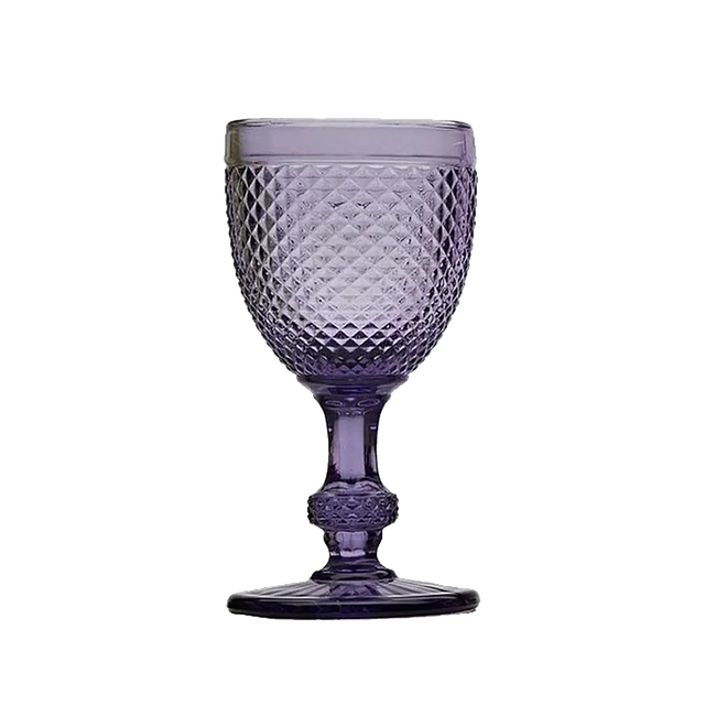 Purple Vista Alegre Glass