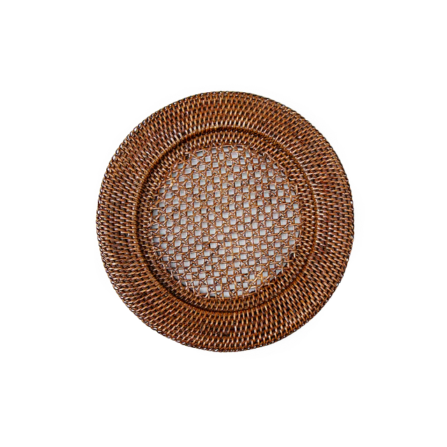 Rattan Charger Plate