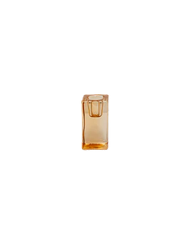 Orange Glass Tealight