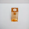 Orange Glass Tealight