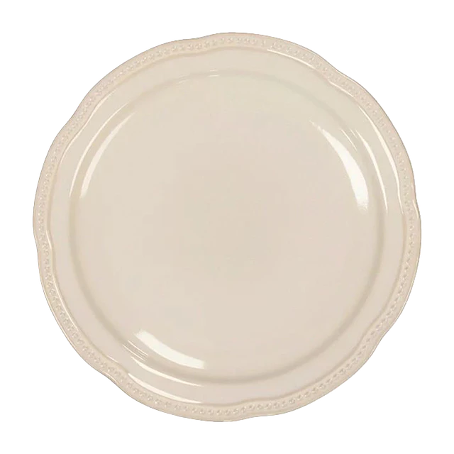 Dinner Plate Cream