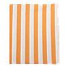 Toalha Camilha Rectangular de Riscas Laranja