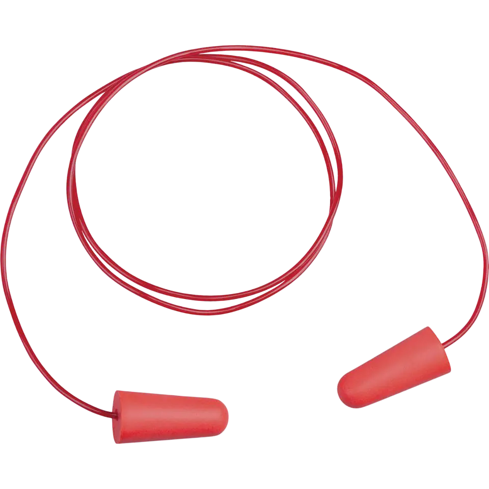 Auriculares com cordão plástico 1