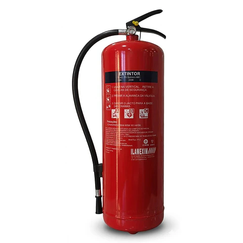 Extintor Pó Quimico ABC - 12 Kg