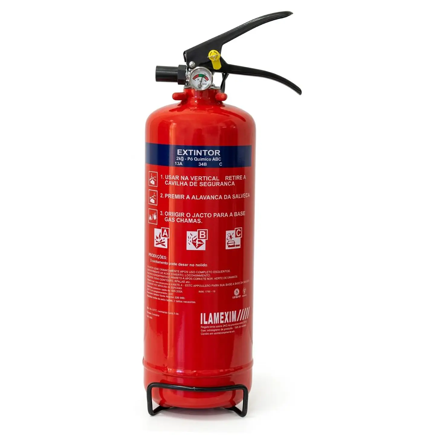 Extintor Pó Quimico ABC - 2 KG 1