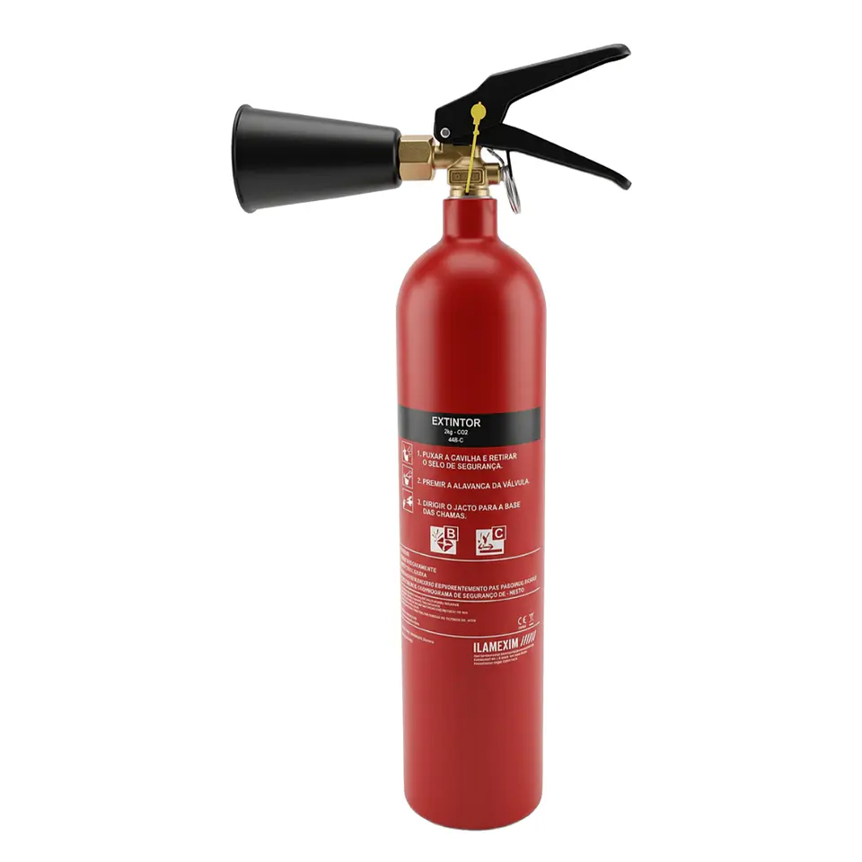 Extintor CO2 - 2 KG 1