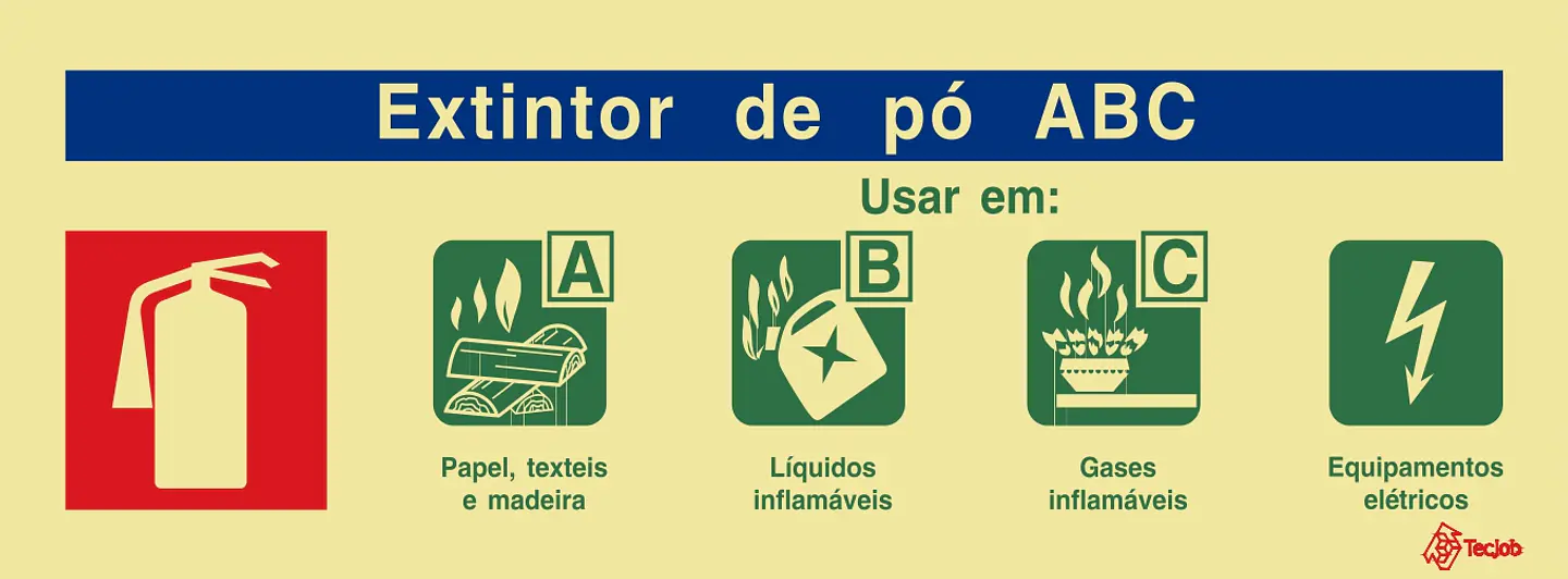 Sinaletica Agente Extintor Abc - Fotoluminescente 240x85 1