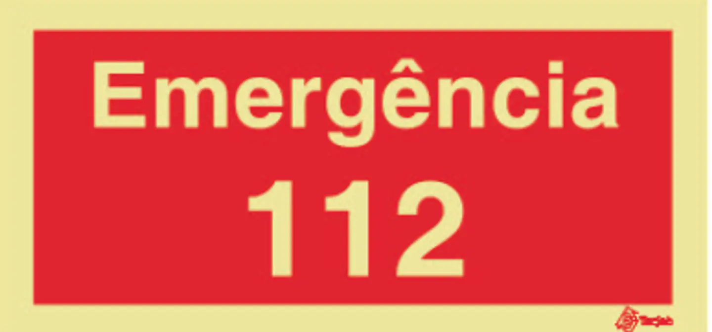 Sinaletica 112 - Fotoluminescente 200x100 1