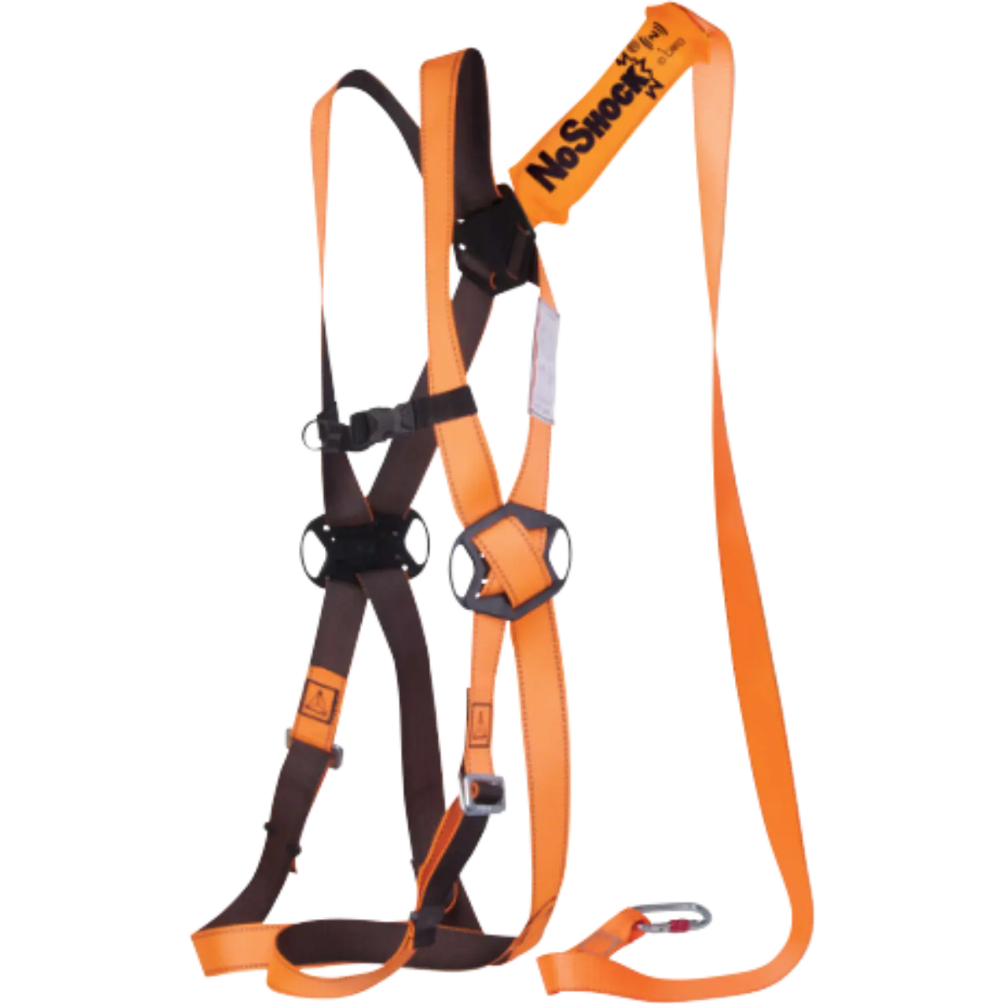 Kit anti-queda com arnês e cordão de absorção de energia  1