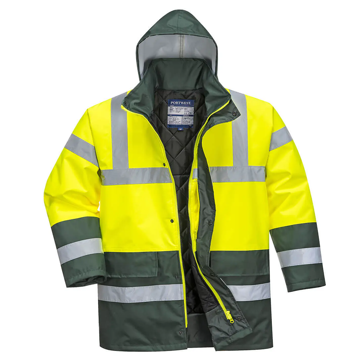 Parka de tráfego, bicolor, de alta visibilidade 4