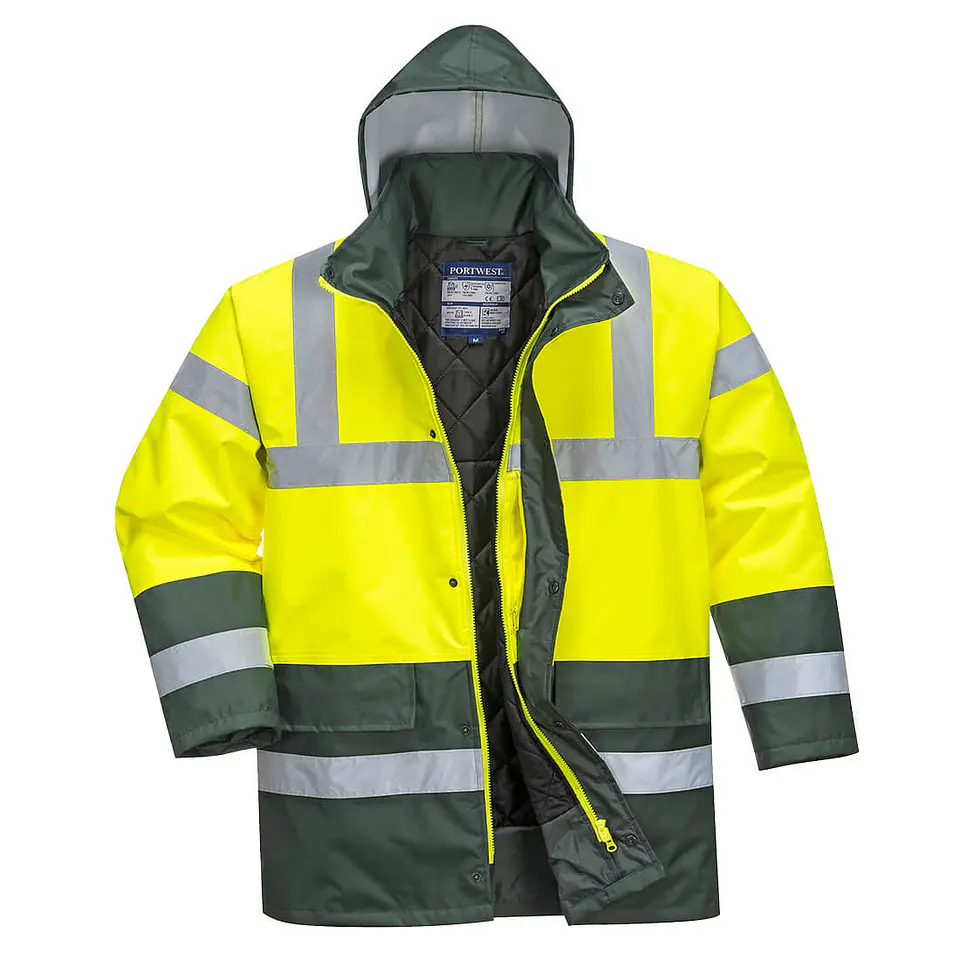Parka de tráfego, bicolor, de alta visibilidade 4