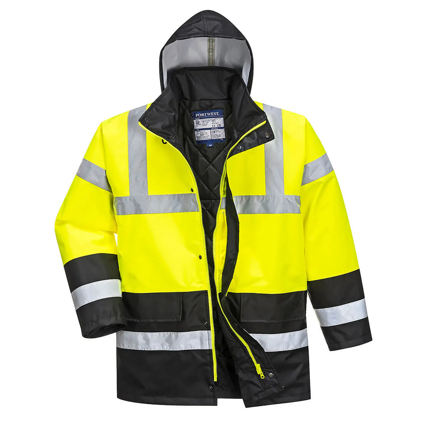 Parka de tráfego, bicolor, de alta visibilidade 2