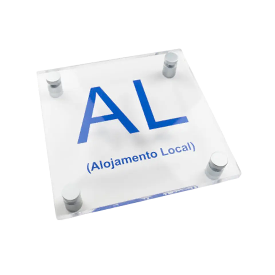 Placa Alojamento Local | Placa AL 2