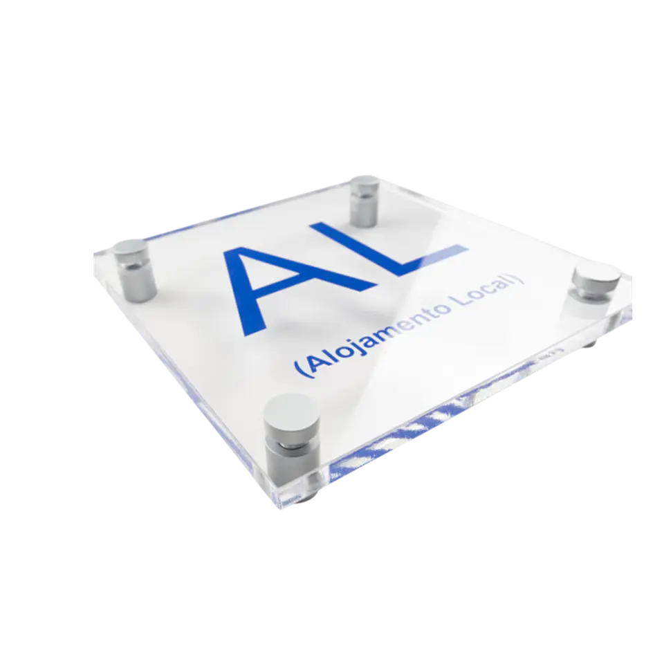 Placa Alojamento Local | Placa AL 3