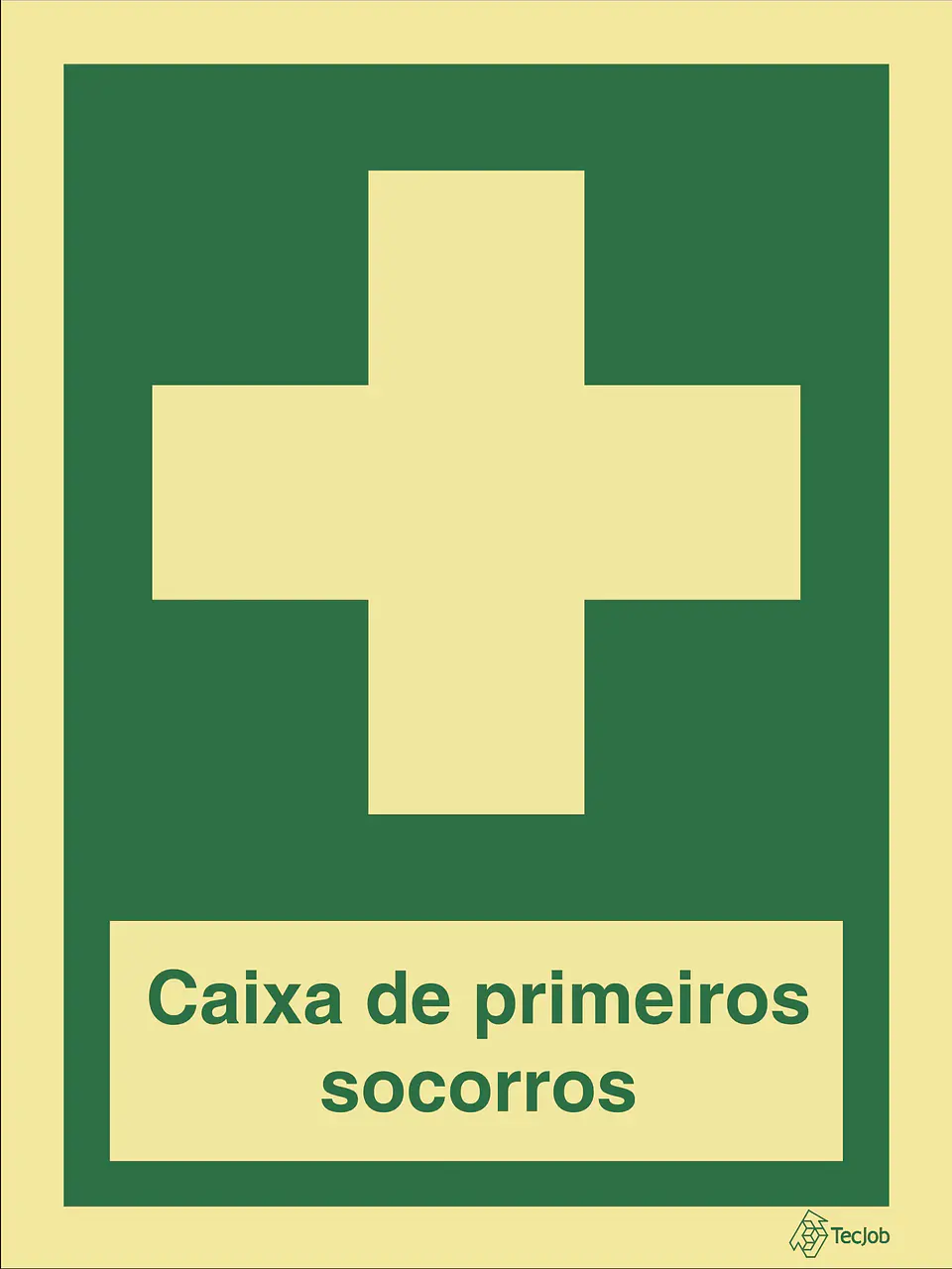 Sinalética Caixa de Primeiros Socorros  1