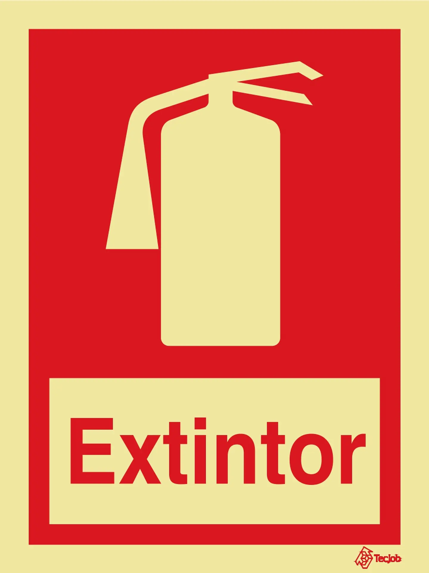 Sinalética Extintor com Texto 1