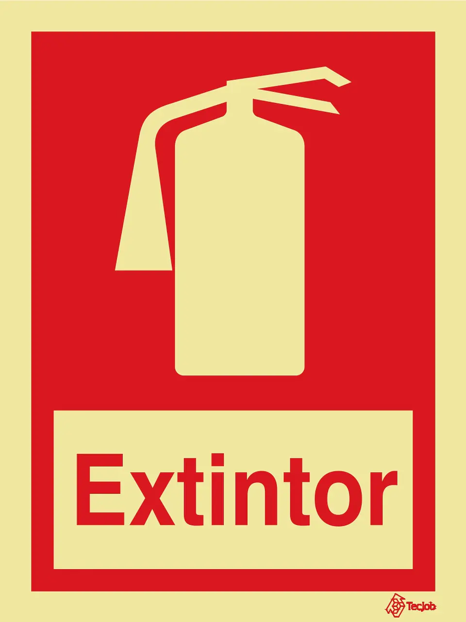 Sinalética Extintor com Texto 1