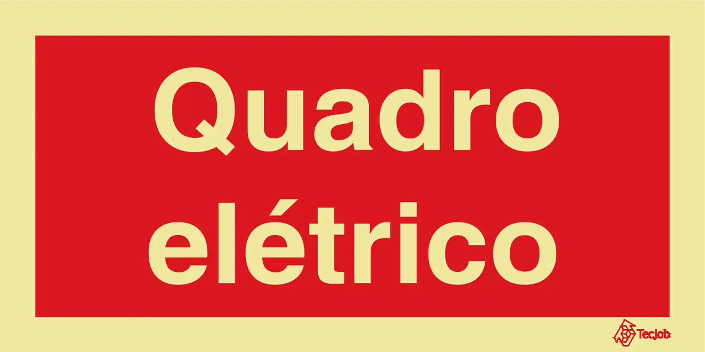 Sinalética Quadro Elétrico 1