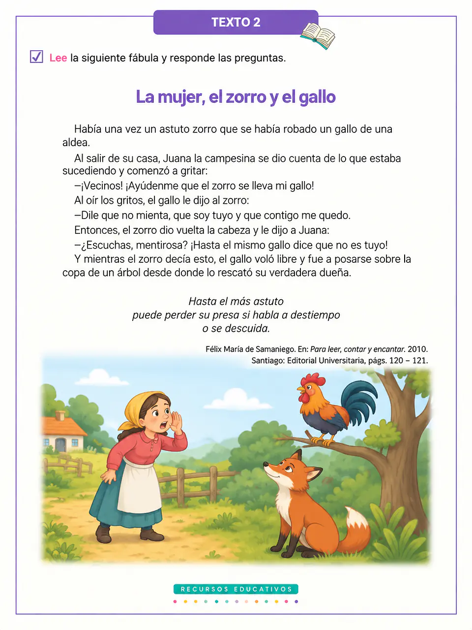 Batería de lectura 2° básico | Práctica Impulso Lector 4