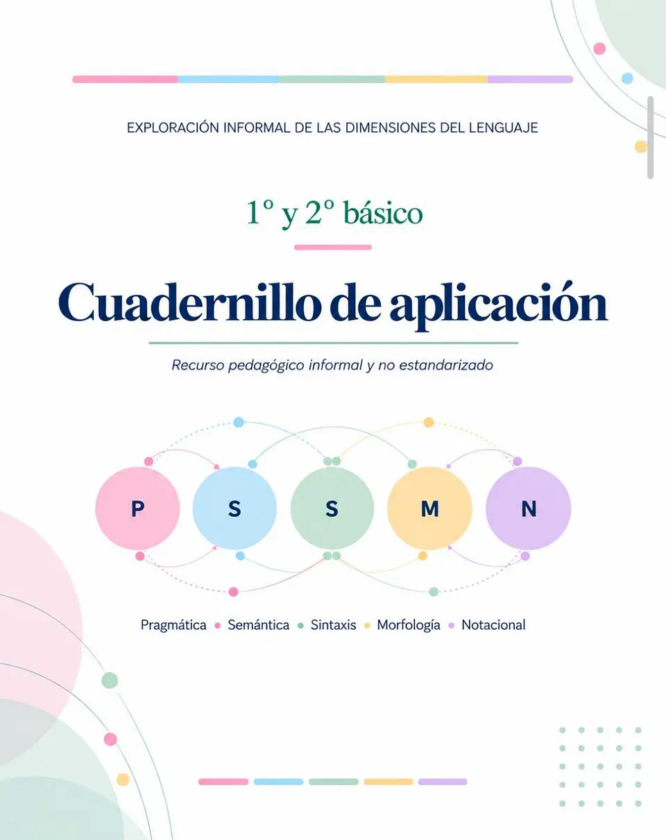 Exploración Informal de las Dimensiones del Lenguaje | 1° a 8° básico 6
