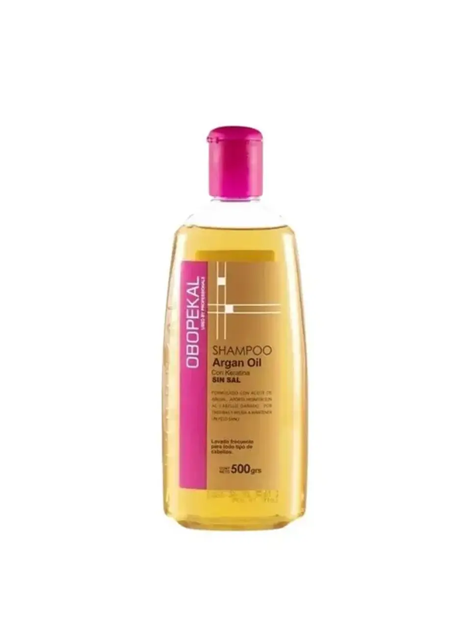 OBOPEKAL shampoo de argan oil con keratina 500ml 1