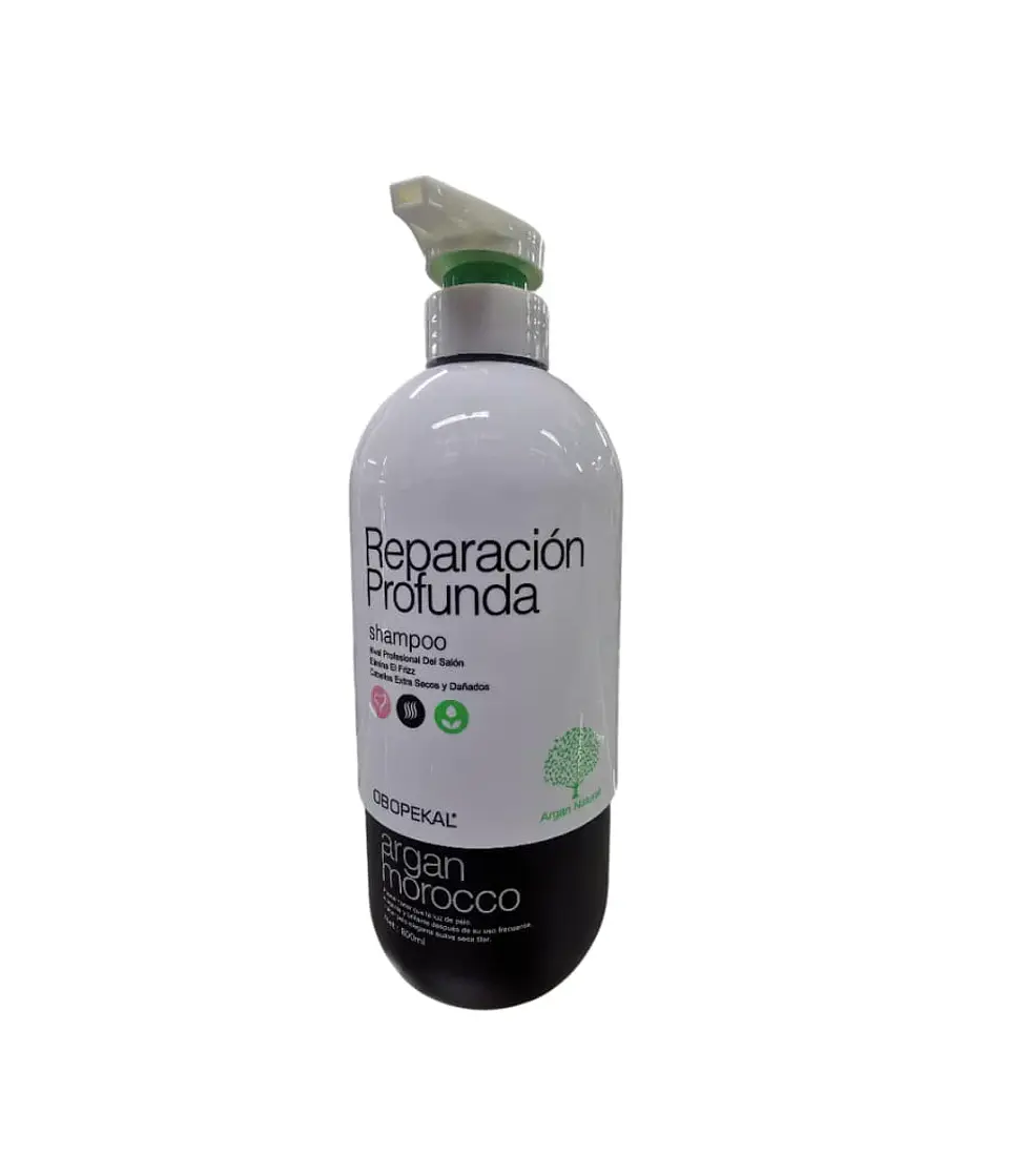 OBOPEKAL shampoo reparacion profunda argan moroco 800ml 1